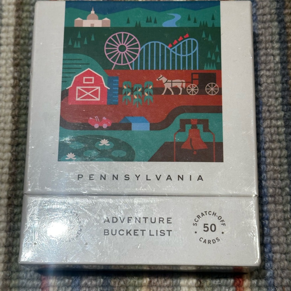 Pennsylvania Adventure Bucket List Card Game